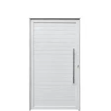 Porta pivotante branca