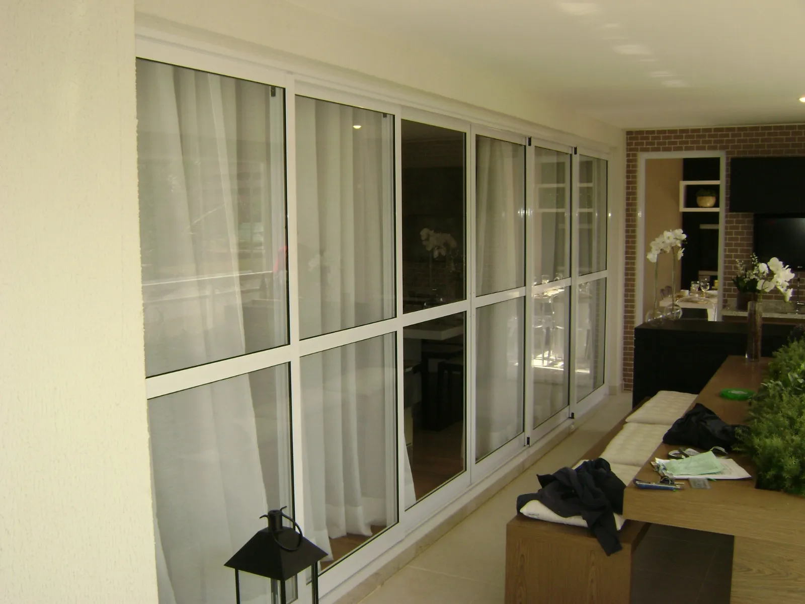 Porta de vidro de correr 4 folhas em São Paulo