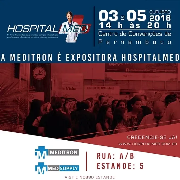 Estaremos na HospitalMed 2018!