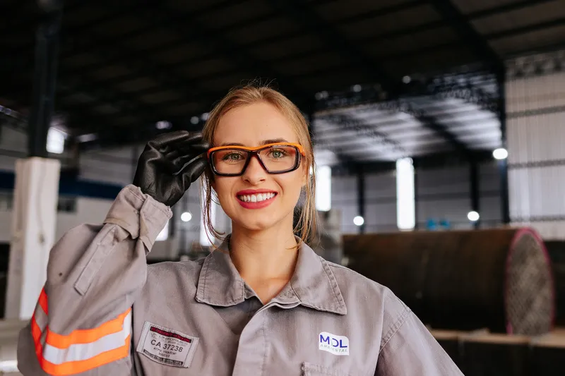 óculos de segurança com lentes de grau